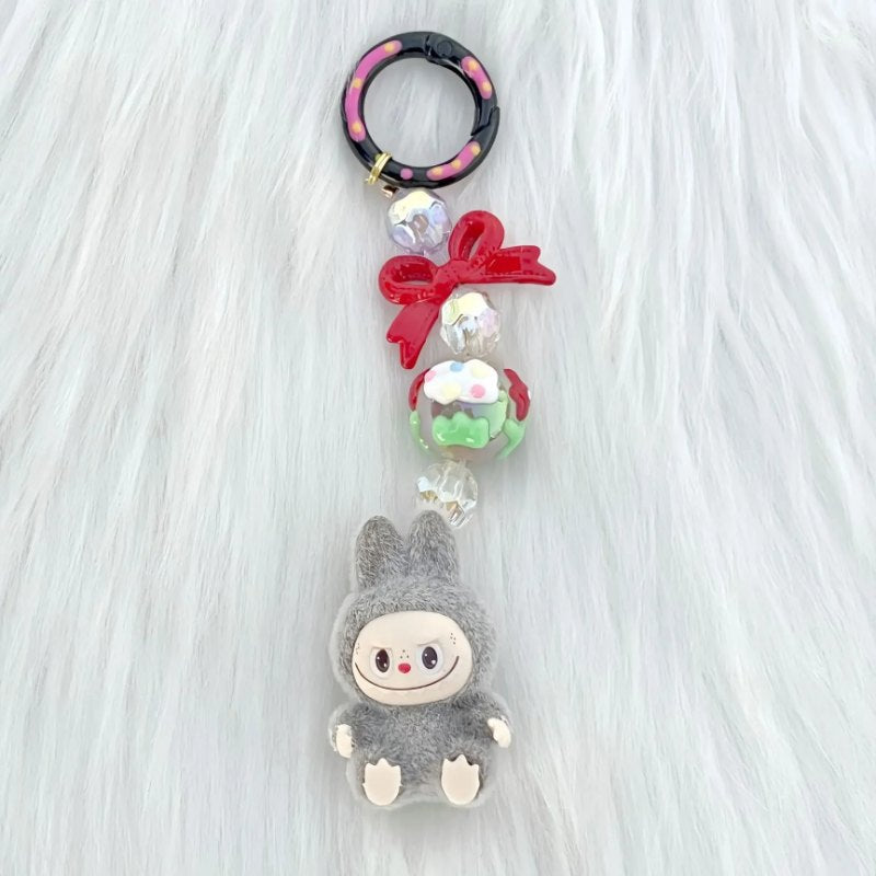 Labubu Charm Keychain D404