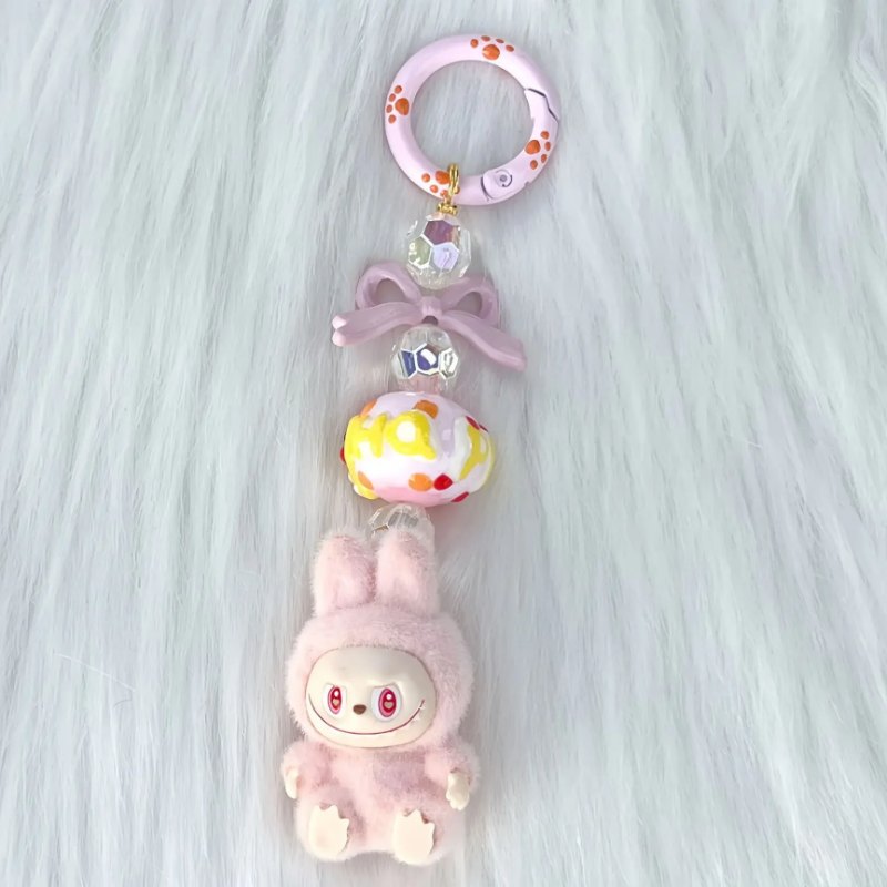 Labubu Charm Keychain D404