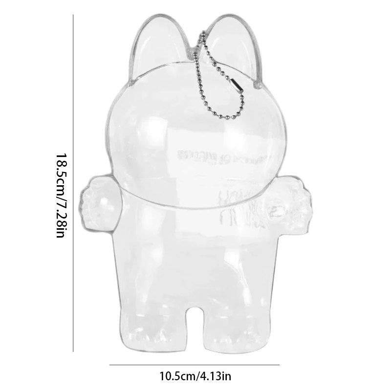 Labubu & Labubu Seated Plush Transparent Cover