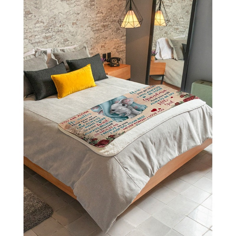 To My Granddaughter - From Grandma - A321 - Premium Blanket