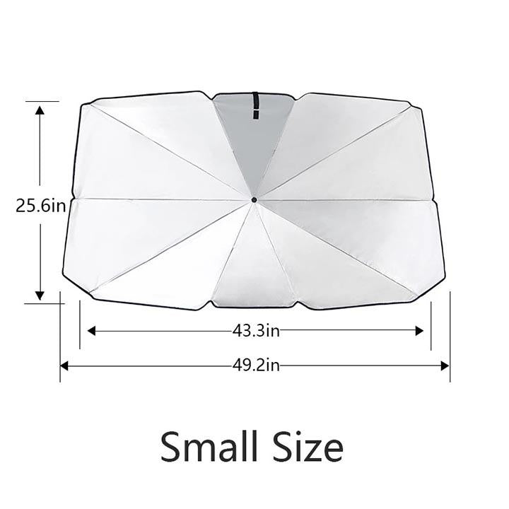 Summer Promotionš„Foldable Car Sun Umbrella-Block Heat UV