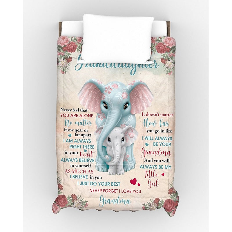 To My Granddaughter - From Grandma - A321 - Premium Blanket