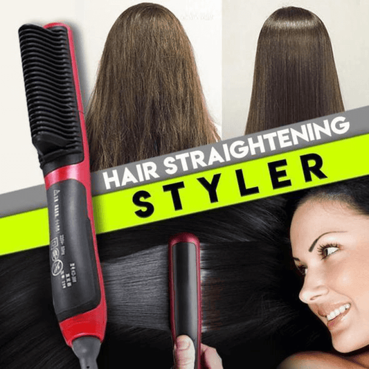 【New Year Promotion -58% OFF】Hair Straightener Styling Comb