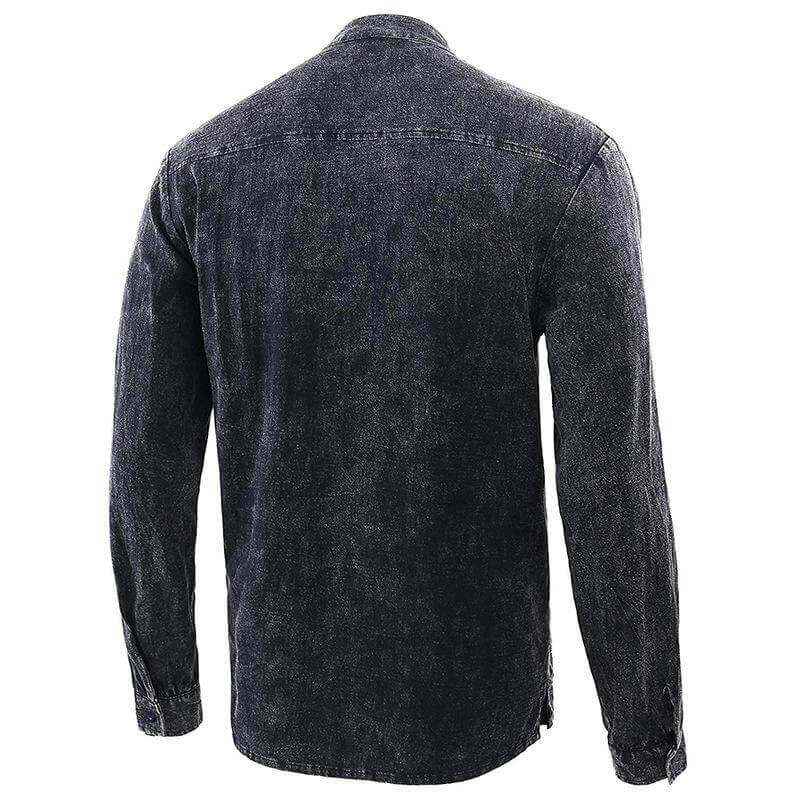 Men's Gothic Retro Long Sleeve Shirt