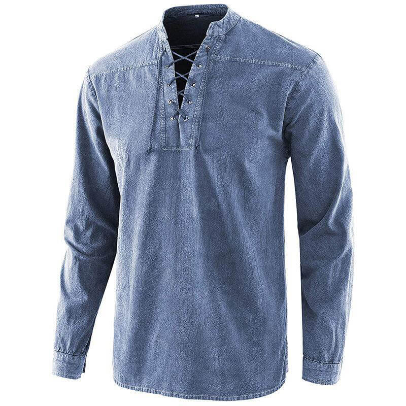 Men's Gothic Retro Long Sleeve Shirt