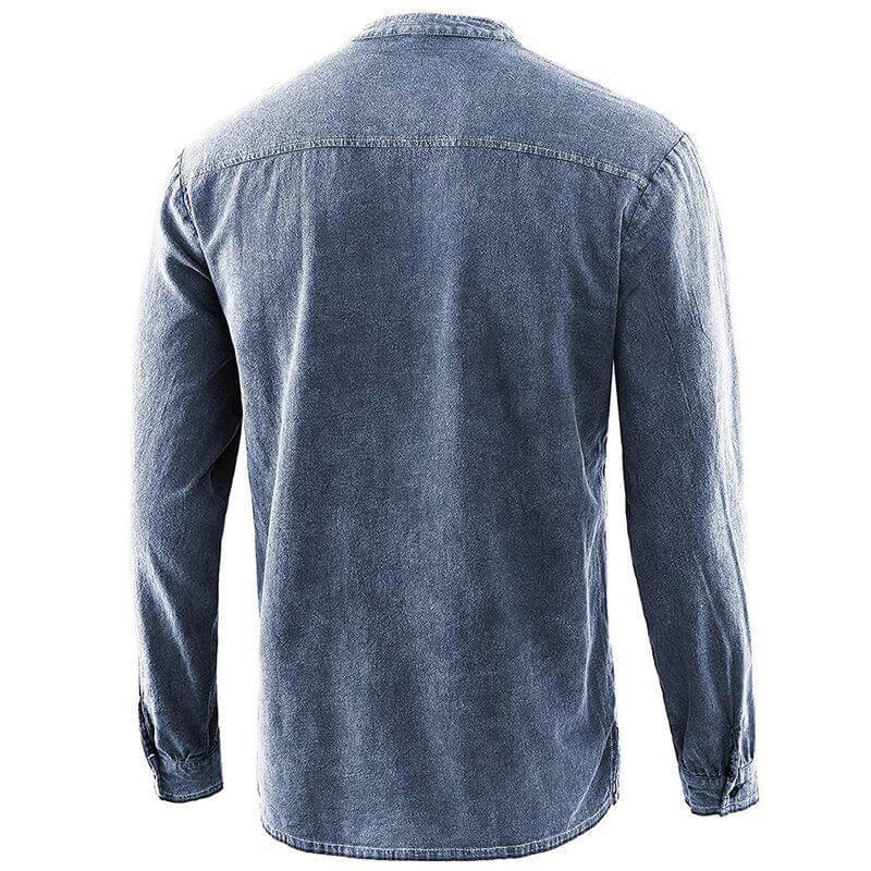Men's Gothic Retro Long Sleeve Shirt