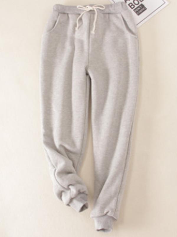New Warm Solid Cotton Pants (9 COLORS & S-5XL)