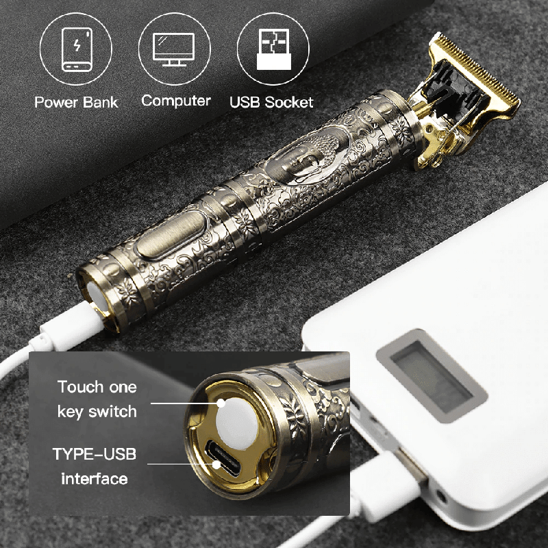 Professional Hair Trimmer - Multifunctional Rechargeable Razor - 60% OFF TODAY