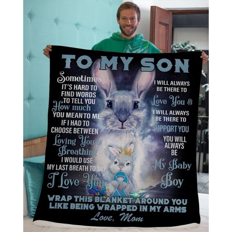 To My Son - From Mom - A373 - Premium Blanket