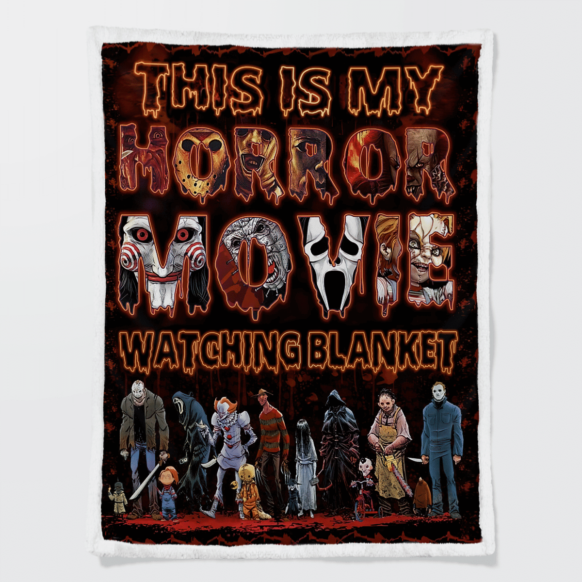 This Is My Horror Movie Watching A231 Premium Blanket