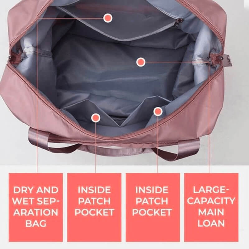 Collapsible Waterproof Large Capacity Travel Handbag