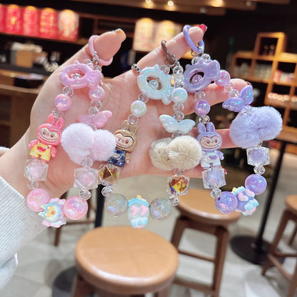 Labubu Bracelet Keychain D405