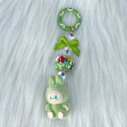 Labubu Charm Keychain D404