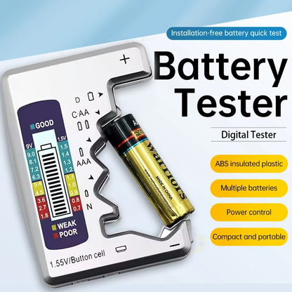 Universal Digital Battery Tester
