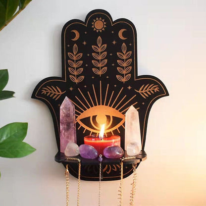 Celestial Wolf Altar Shelf