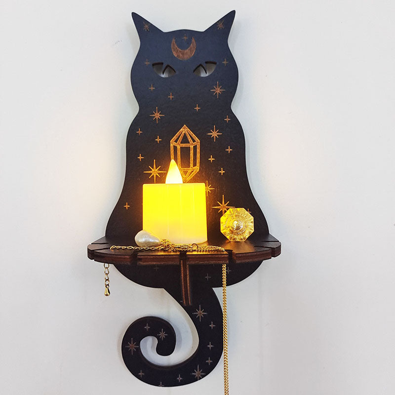 Celestial Wolf Altar Shelf