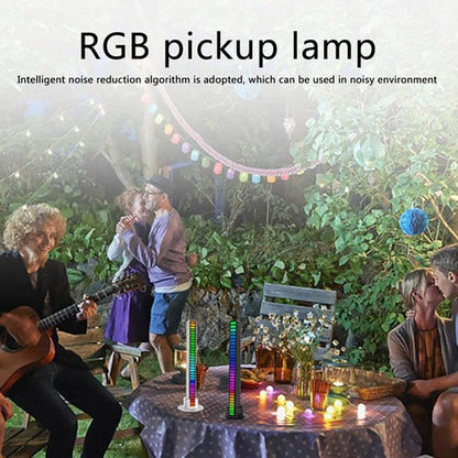 Wireless Sound Activated RGB Light Bar - 4 PCS Free Shipping