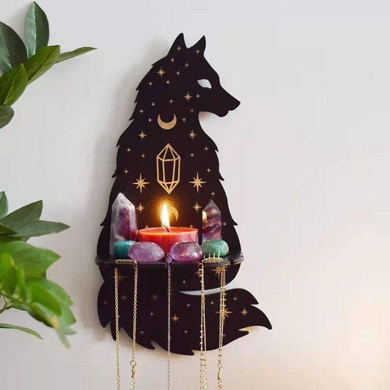 Celestial Wolf Altar Shelf