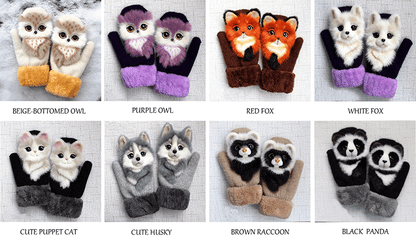 Hand-knitted animal Mittens【BUY 2 FREE SHIPPING】
