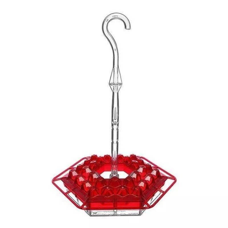 Mary's Hummingbird Feeder With Perch and Built-in Ant Moat
