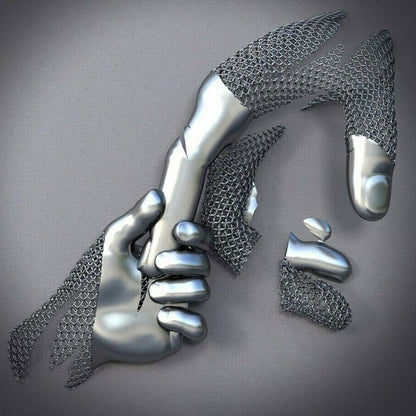 Love Heart 3D Effect Wall Art