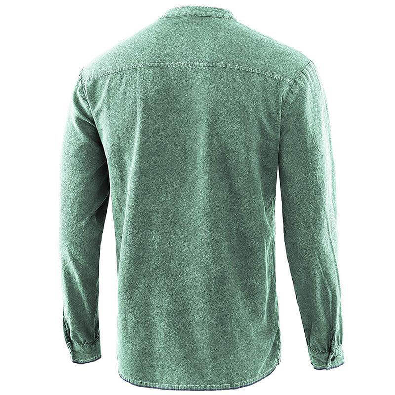 Men's Gothic Retro Long Sleeve Shirt