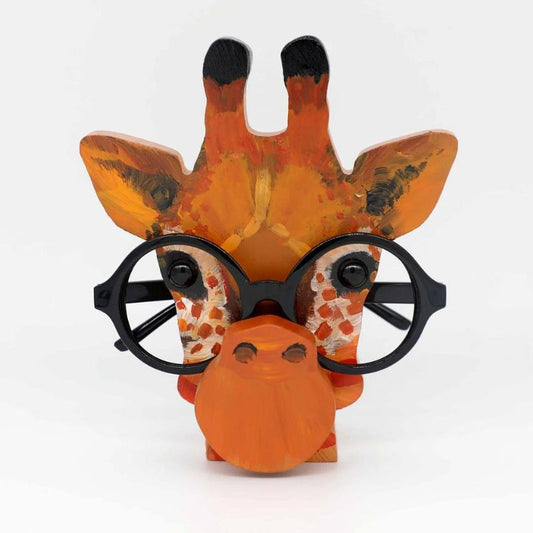 Handmade Glasses Stand F036 Lovely Giraffe