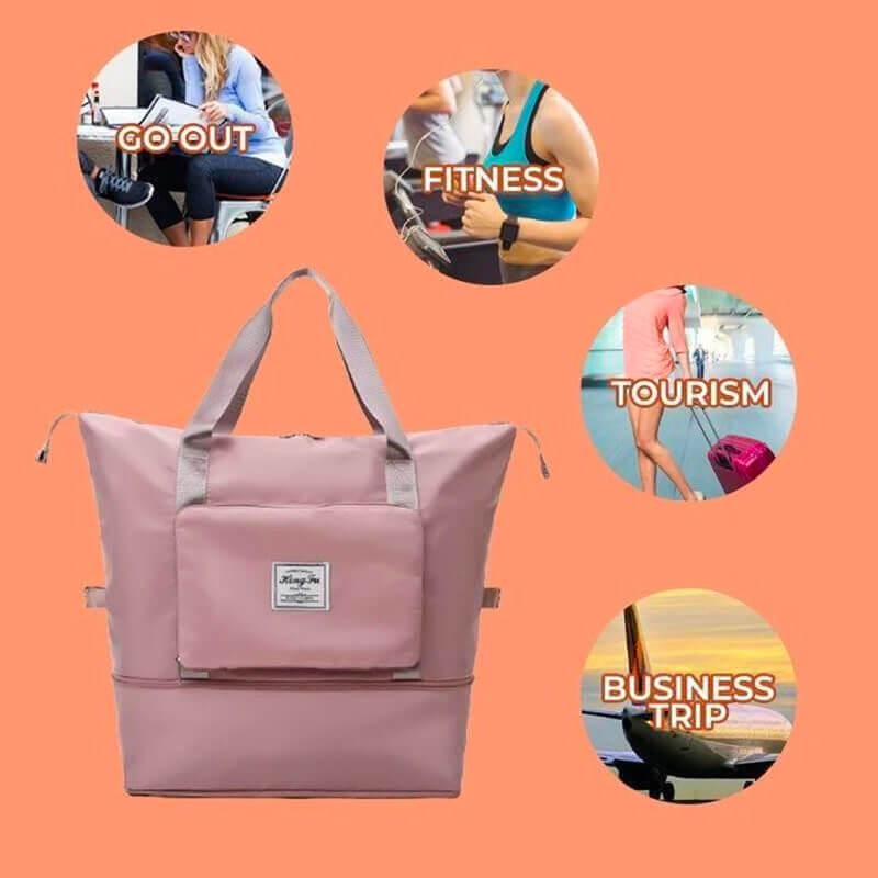 Collapsible Waterproof Large Capacity Travel Handbag